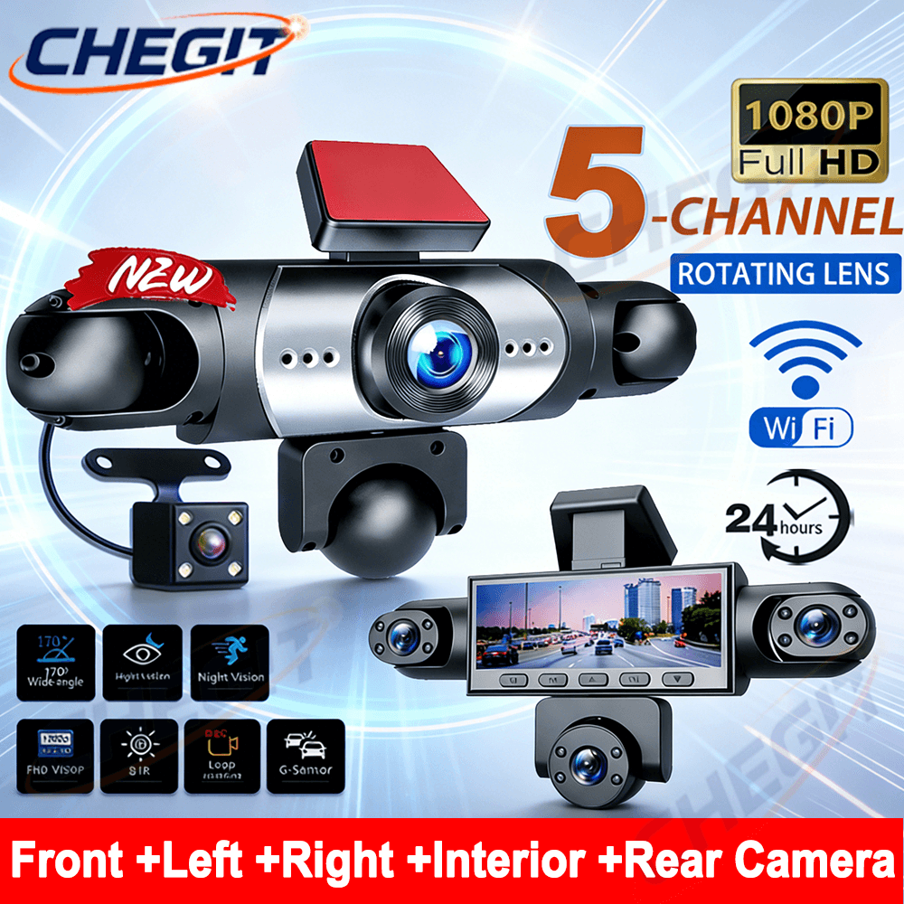 Panoramic Dash Cam 360 - Новый автомобильный видеорегистратор 2026 года с