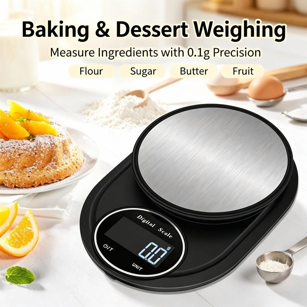 Electronics For Home - Миниатюрные портативные цифровые кухонные весы 2